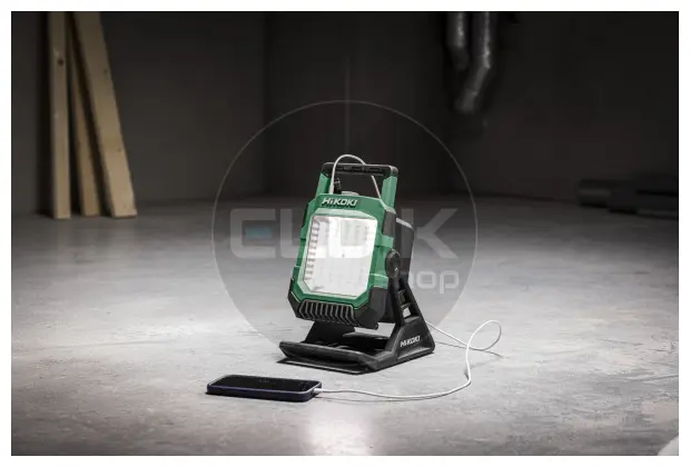 Hikoki UB18DCW4Z Bouwlamp LED 18V - MV accu - Exclusief lader en accu's