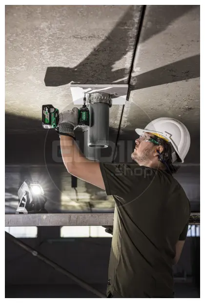 Hikoki UB18DBW4Z Bouwlamp LED 18V - MV accu - Exclusief lader en accu's