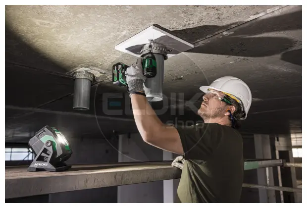 Hikoki UB18DBW4Z Bouwlamp LED 18V - MV accu - Exclusief lader en accu's