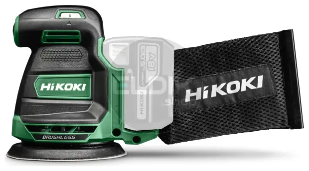 Hikoki SV1813DAW2Z Accu excenter schuurmachine - 18 V -125 mm / Exclusief accu's en lader / HSC II