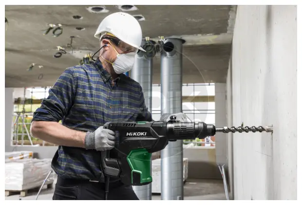 Hikoki DH45MAWSZ SDS-Max boor- en breekhamer - 9,4 kg / 45 mm / 1.400 W / 11.3J - In kunststof koffer