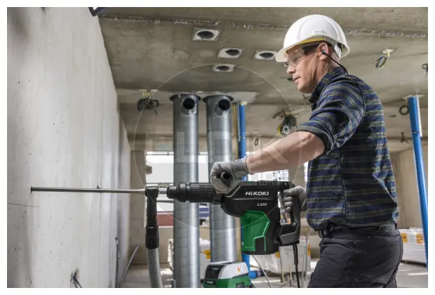 Hikoki DH45MAWSZ SDS-Max boor- en breekhamer - 9,4 kg / 45 mm / 1.400 W / 11.3J - In kunststof koffer