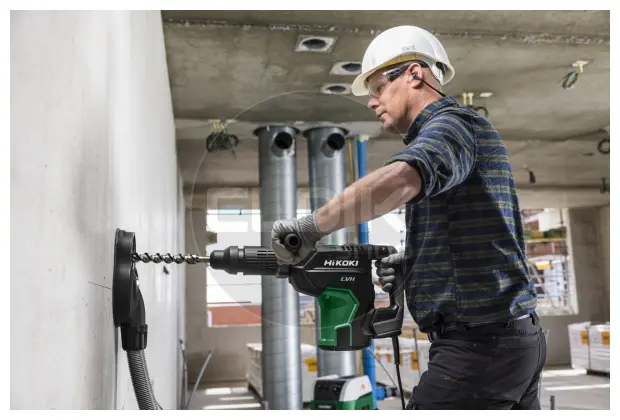 Hikoki DH45MAWSZ SDS-Max boor- en breekhamer - 9,4 kg / 45 mm / 1.400 W / 11.3J - In kunststof koffer
