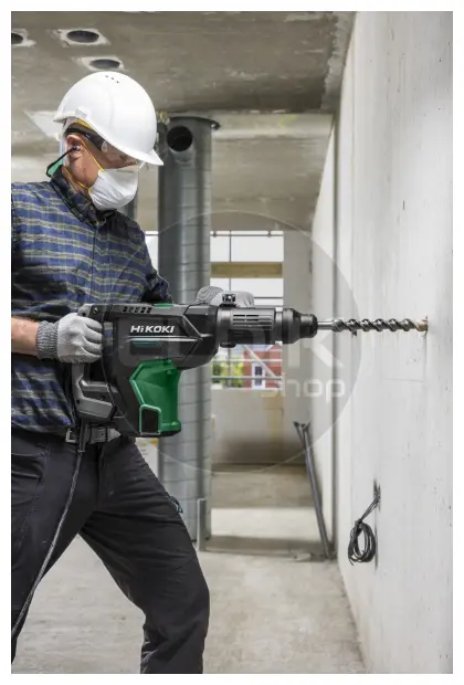 Hikoki DH52MAWSZ SDS-Max boor- en breekhamer - 11.8 kg / 52 mm / 1.500 W / 15.5 J - in kunststof koffer