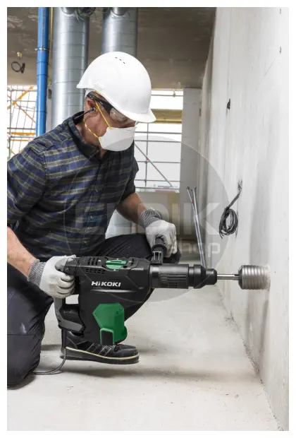Hikoki DH52MAWSZ SDS-Max boor- en breekhamer - 11.8 kg / 52 mm / 1.500 W / 15.5 J - in kunststof koffer