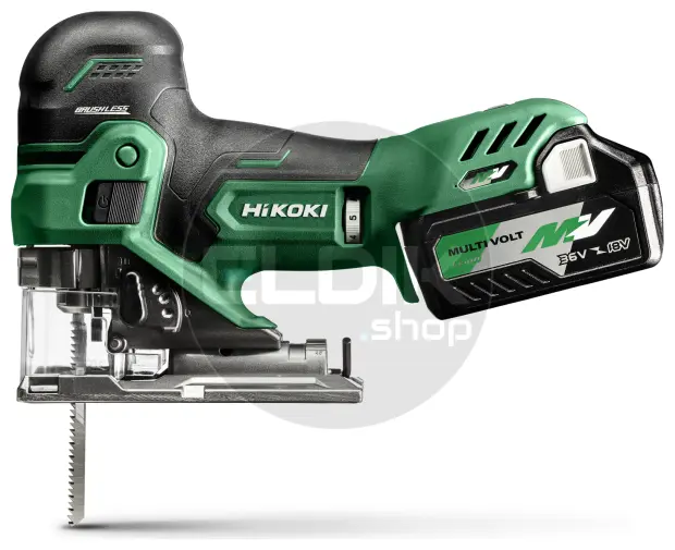 Hikoki CJ36DBWRZ Accu decoupeerzaag 36V - 2 x 2.5Ah - HSC II koffer