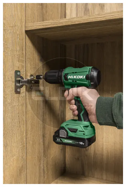 Hikoki DS18DAWCZ Accu boor-schroefmachine 18 V / 2.0 Ah / 50 Nm - incl. accu's en lader - kunststof koffer