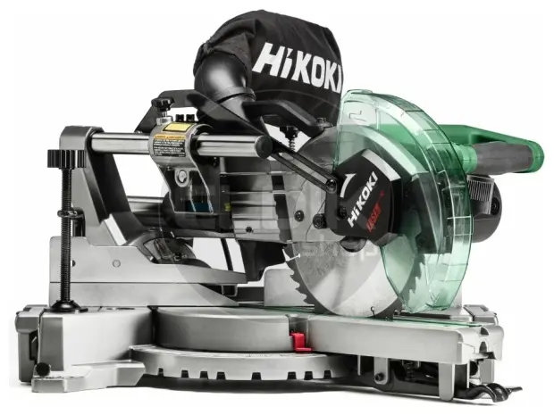 Hikoki C8FSHGWAWZ Afkortzaag 216mm 1100W + onderstel