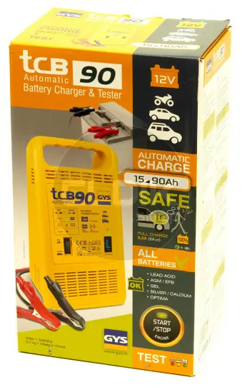 Gys TCB 90 AUTOMATIC Acculader 12V - 023260