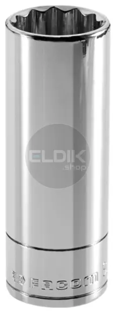 Facom S.1P1/8LA Lange Dop 1/2 - 12 kant - 1.1/8" Inch