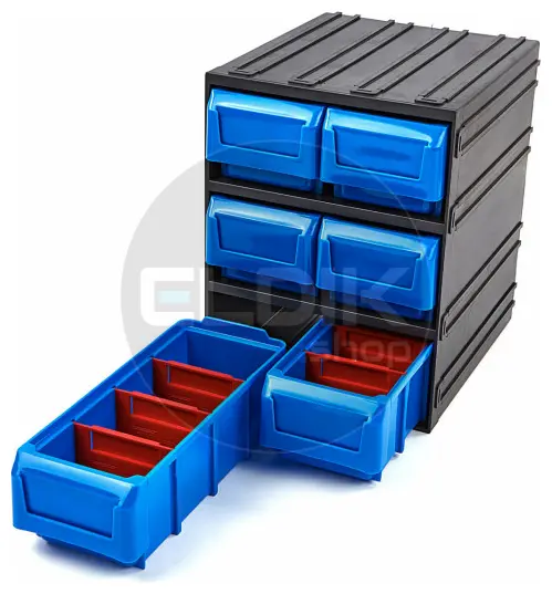 Tayg 300/6 Bakkenkast 6-delig - kunststof - 245 x 291 x 321 mm - 350009