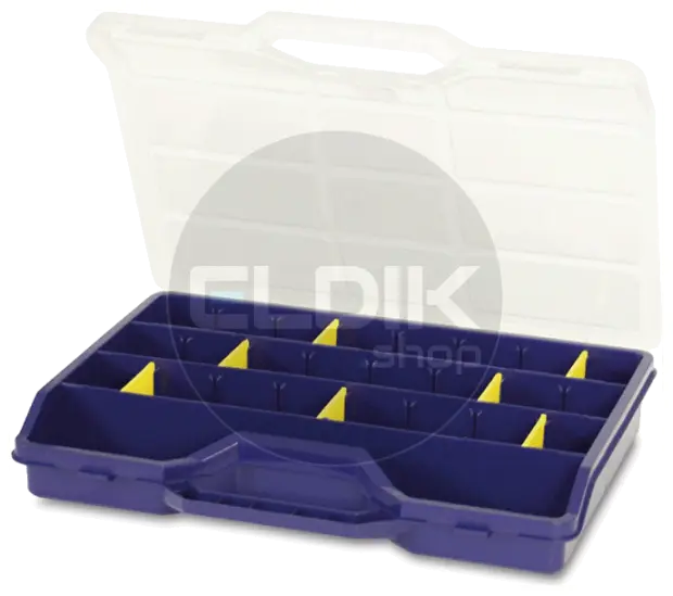 Tayg 47-26 5 x Assortimentsdoos L460 x B350 x H81 mm - Blauw - 147005/5