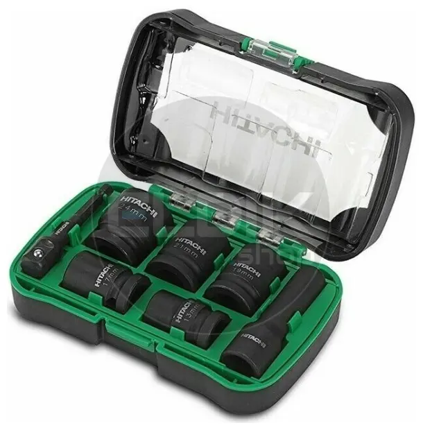 Hikoki WR36DEWRZ Accu slagmoersleutel - 36 V / 2 x 2.5Ah / 770 Nm / 1/2" - HSC II koffer + krachtdoppenset