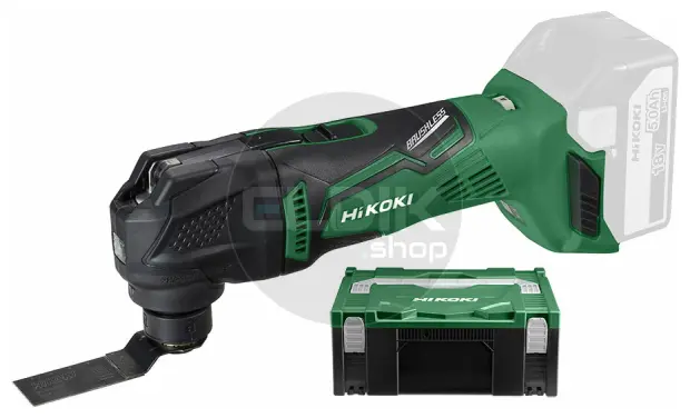 Hikoki CV18DAWPZ Accumultitool - 18 V - 2 x 18V 5.0 Ah accu en lader - In HSC II koffer