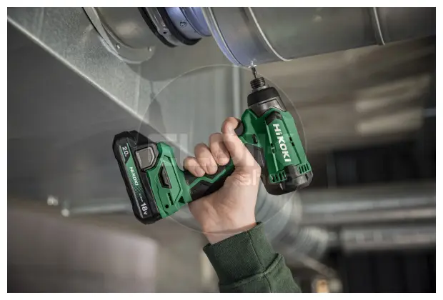 Hikoki WH18DAWCZ Accu slagschroevendraaier 18 V / 140 Nm / 1/4" - inclusief accu's en lader - kunststof koffer