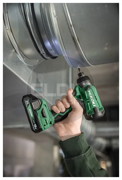 Hikoki WH18DAWCZ Accu slagschroevendraaier 18 V / 140 Nm / 1/4" - inclusief accu's en lader - kunststof koffer