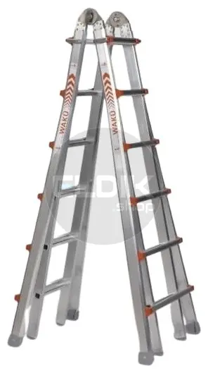 Waku 103 Telescoopladder 4x6 - 1413800103