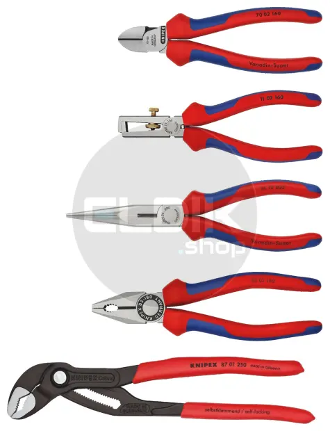 Knipex 17 04 11 Knipex tangenset | 5-delig