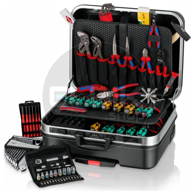 Knipex BIG Basic Move 90 Delige Gevulde Gereedschapskoffer - Algemeen - 00 21 06 M