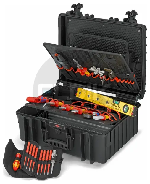 Knipex Robust34 26 Delige Gevulde Gereedschapskoffer - Elektra - 00 21 36
