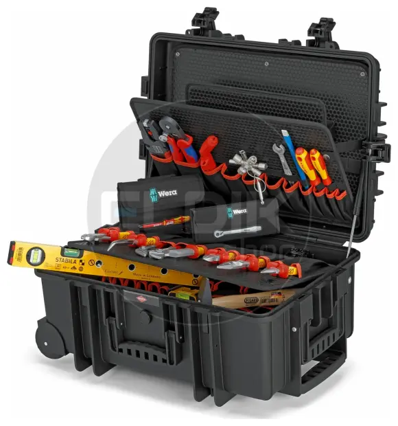 Knipex Robust45 Move 63 Delige Gevulde Gereedschapskoffer - Elektra - 00 21 37