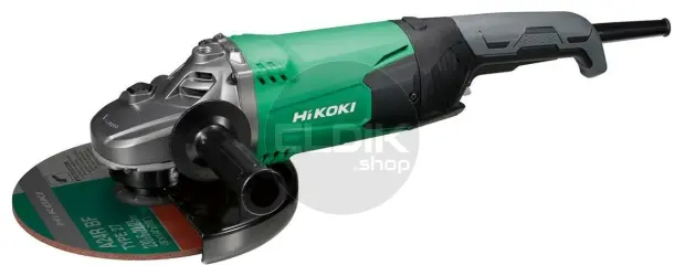 Hikoki G23SW2W7Z Haakse slijpmachine - 230 mm / 2.200 W met diamantzaagblad