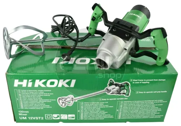 Hikoki UM12VST2UAZ Mixer - 1.200 W / 120 mm - M14 aansluiting