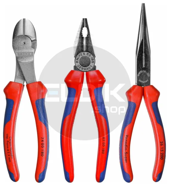 Knipex 00 20 11 V01 Tangenset 3-delig