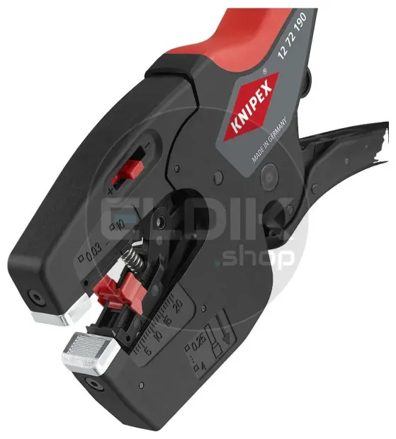 Knipex NexStrip Automatische striptang 0,03 - 10 mm² - 12 72 190