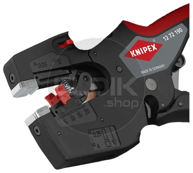 Knipex NexStrip Automatische striptang 0,03 - 10 mm² - 12 72 190