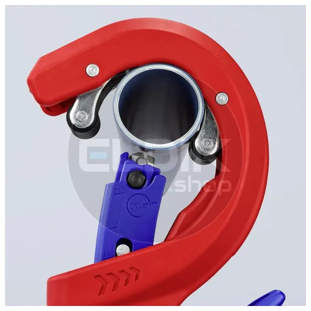 Knipex DP50 Buissnijder DP50 pijpsnijder voor kunststof afvoerbuizen met kunststof bekleed 202 mm - 90 23 01 BK