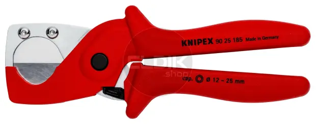 Knipex 90 25 185 Pijpensnijder voor kunststof-composietbuizen van taai, glasvezelversterkte kunststof 185 mm
