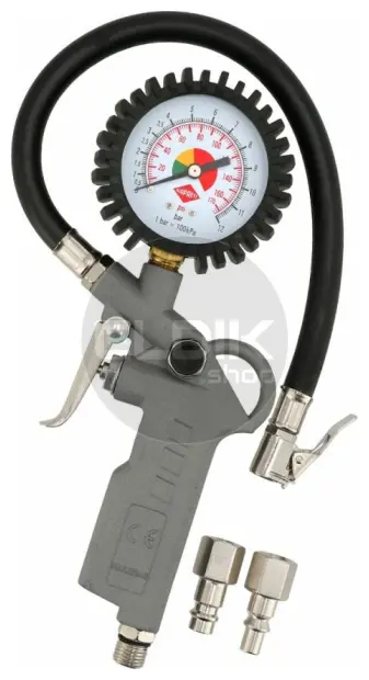 Airpress 4300021 Bandenpomp met insteeknippels 12 bar