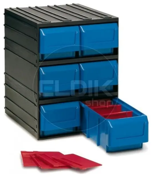 Tayg 300/6 Bakkenkast 6-delig - kunststof - 245 x 291 x 321 mm - 350009