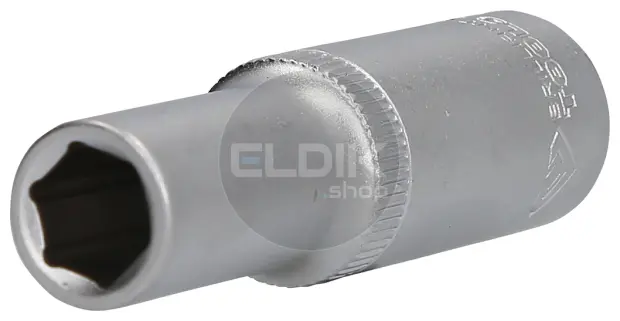 Brilliant Tools BT022829 1/2" zeskantdop, lange uitvoering, 19 mm