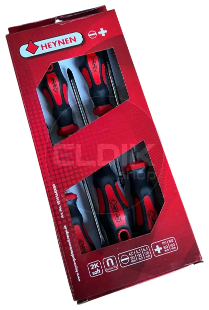 Heynen 50245640080 Schroevendraaierset Sleuf en Philips | 5-delig