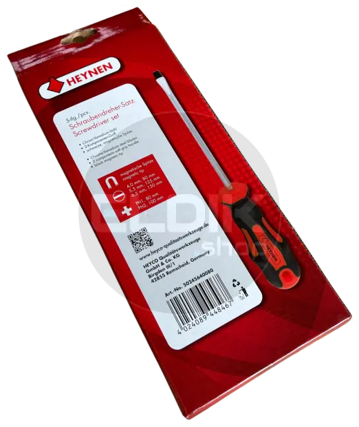 Heynen 50245640080 Schroevendraaierset Sleuf en Philips | 5-delig