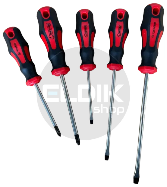 Heynen 50245640080 Schroevendraaierset Sleuf en Philips | 5-delig