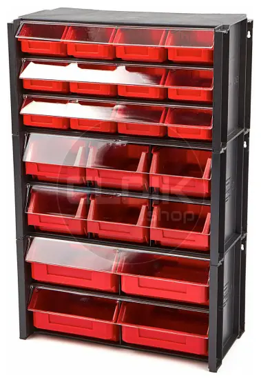Tayg 306006 Stapelbare Wandkast met Klep - 6 Bakken