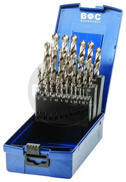 Bohrcraft KG13 Metaalboorset 1,0 - 13,0 x 0,5 | 25-delig - 11201330025