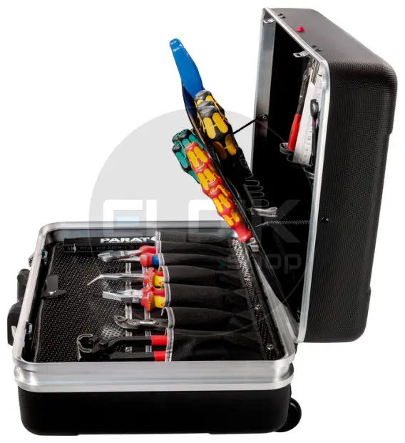 Parat 535.500.171 Verrijdbare gereedschapskoffer - 490 x 250 x 400 mm - met telescopische handgreep