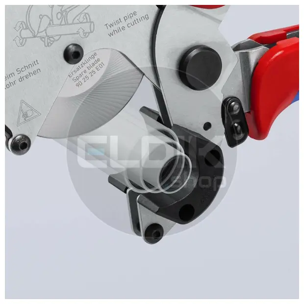 Knipex 90 25 25 Pijpsnijder v.composiet / kunststof buis