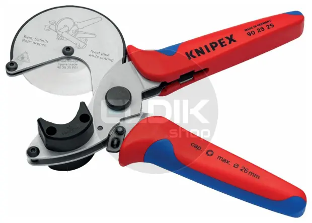 Knipex 90 25 25 Pijpsnijder v.composiet / kunststof buis