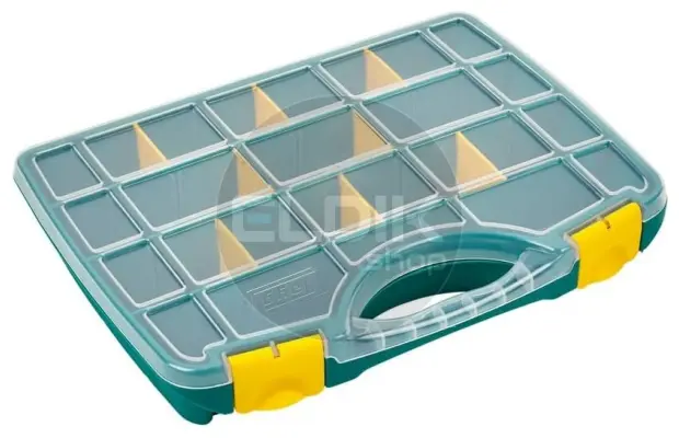 Tayg 22-26 Assortimentsdoos L312 x B238 x H51 mm - Groen - 022005