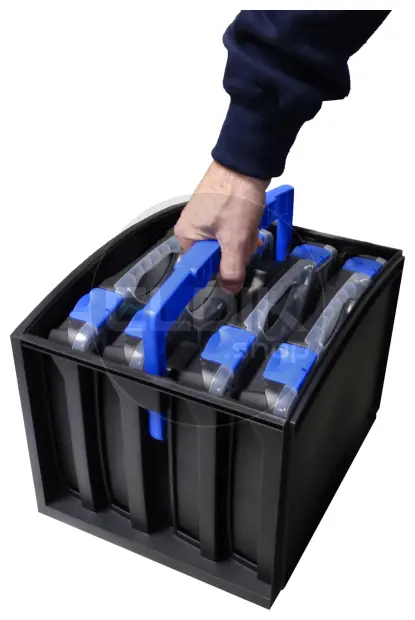 Tayg Multibox 1 Assortimentsdoos 4-delig - L335 x B250 x H275 mm - Zwart - 301551