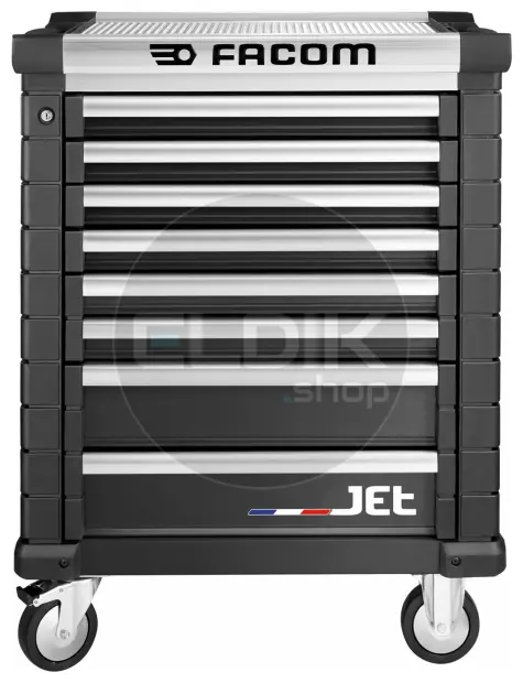Facom JET.8NM3A Gereedschapswagen – 8 Laden – M3 - Zwart