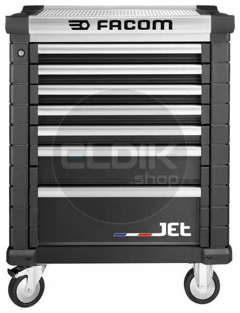 Facom JET.7NM3A Gereedschapswagen – 7 Laden – M3 - Zwart