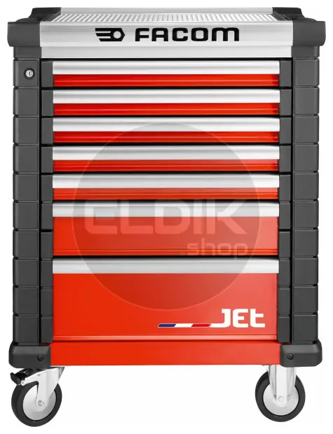 Facom JET.7M3A Gereedschapswagen – 7 Laden – M3 - Rood