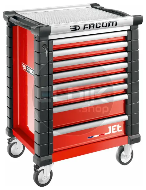 Facom JET.8M3A Gereedschapswagen – 8 Laden – M3 - Rood