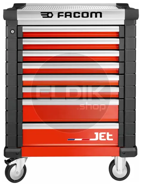 Facom JET.8M3A Gereedschapswagen – 8 Laden – M3 - Rood